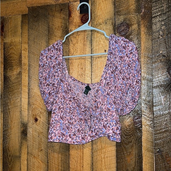 wild fable Tops - Wild fable floral crop